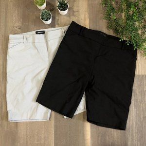 Reitmans The Iconic Bermuda 12  Petite x 2